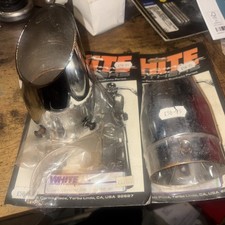 Pair White Brothers Exhaust