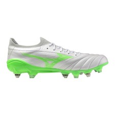 Mizuno Morelia Neo IV Elite Adults Soft Ground Rugby Boots White
