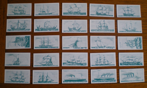 Set dominion tobacco old ships - dominion,