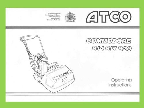 Atco commodore b14 b17 - atco,