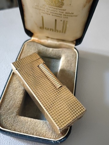 Vintage dunhill lighter - lighter, gold