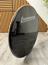 Ludwig Resonant Bass 22" Drum Head / Black #OW28