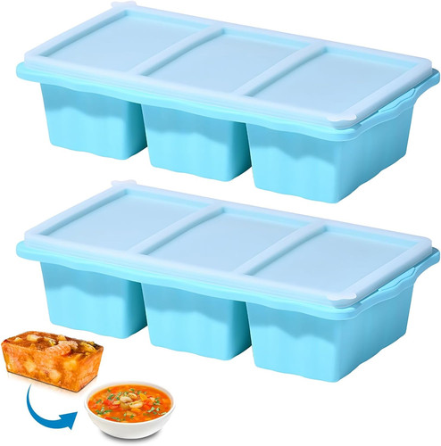 Pack silicone freezer tray - silicone, 1