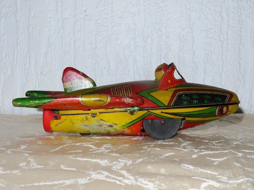 Kaka superrocket tin toy - superrocket,