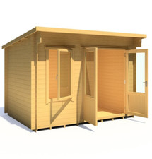 Log cabin office summerhouse - log,