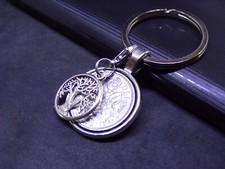 60th Birthday Gifts For Him Her Mum Dad 1965 Lucky Sixpence Tree Of Life Keyring