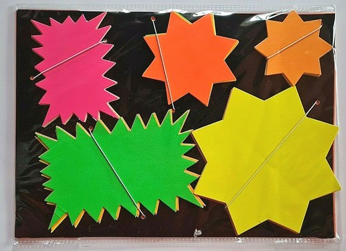 Assorted neon fluorescent - neon,