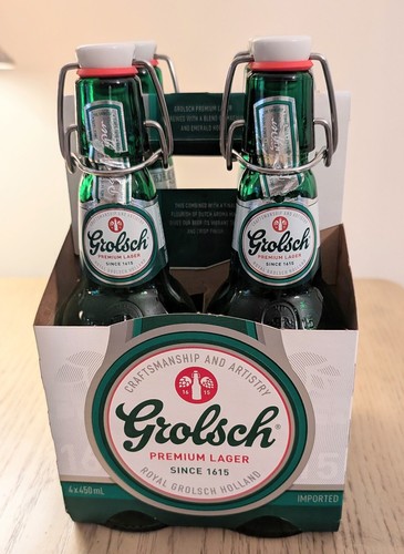 Pack grolsch green 2 - green, oz