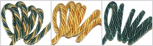 Silk cotton piping - silk/cotton, piping/edging