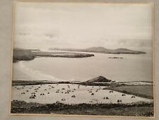 Large Vintage Black & White Photographic Seascape Fishguard Pembrokeshire 1960s