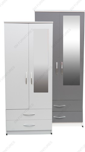 Tall wooden door mirror - 2,