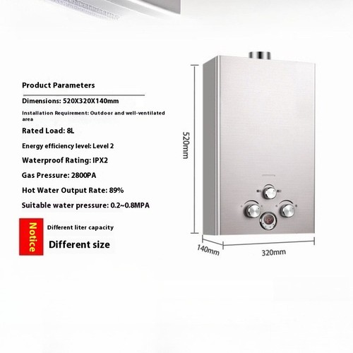Home gas water heater - home,