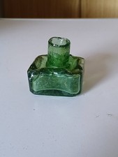 Old Green Glass Shear Lip