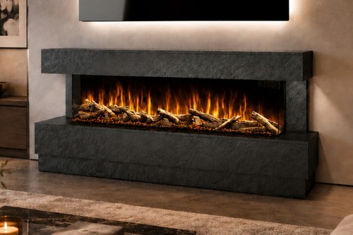 Electric fireplace suite - electric,