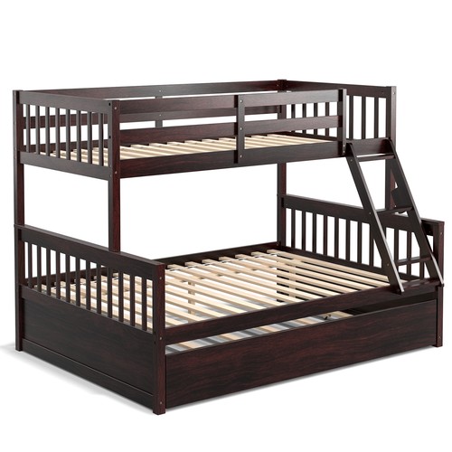 Twin over full bunk bed - over,