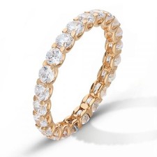 18 Carat Rose Gold Ring With