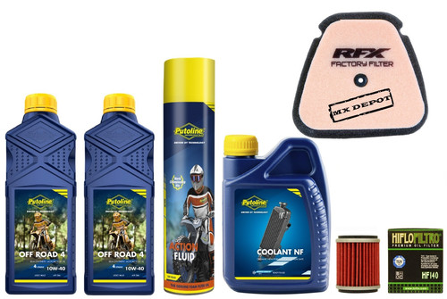 Yamaha yz250f oil service - yamaha,