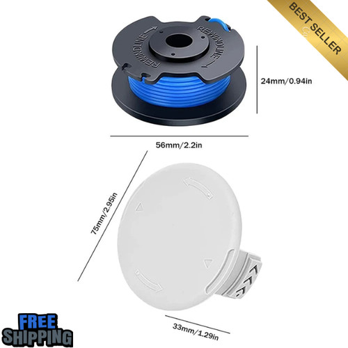 Spool line cord - 5x, &