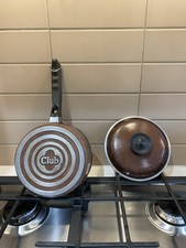 VINTAGE CLUB - Brown Pan With Matching Lid
