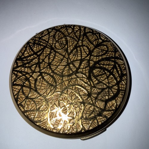 Vintage stratton compact gold - compact,