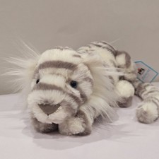 Jellycat Sacha Snow Tiger New