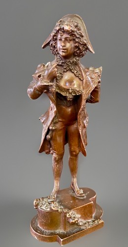 Vienna bronze signed - bronze,
