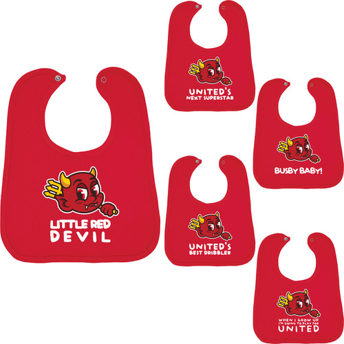 United baby bib red many - baby,