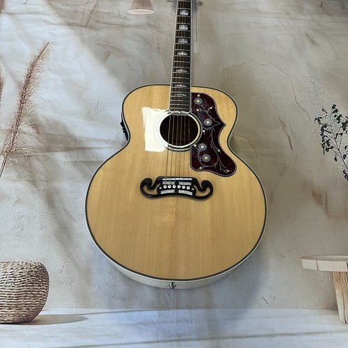 Custom j200 acoustic guitar - custom,