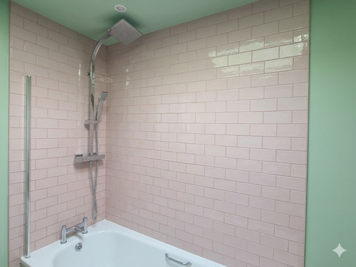 Vintage style pink metro - style,