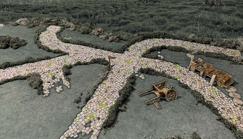 Roads and rivers fantasy - and,