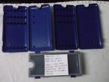 2 x 6" preston hook boxes and 1 x bits box