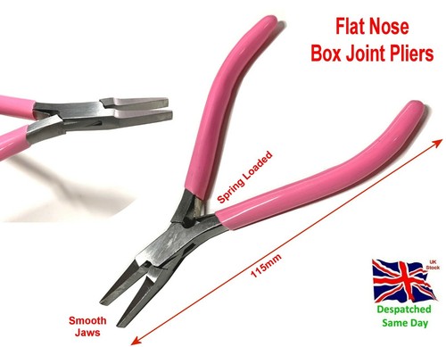 115mm mini pink pliers - pliers, flat