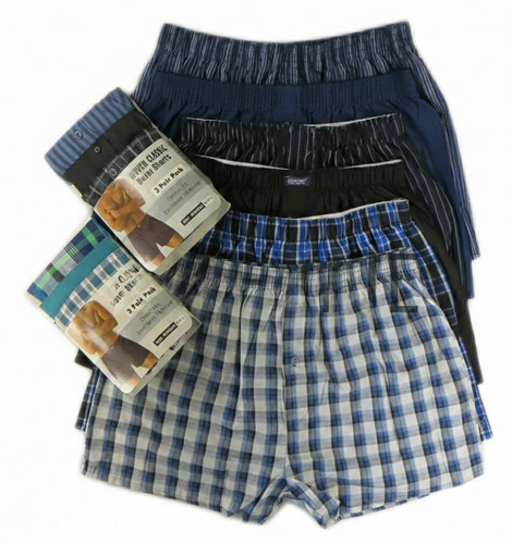 Pack men woven boxer - pack, of