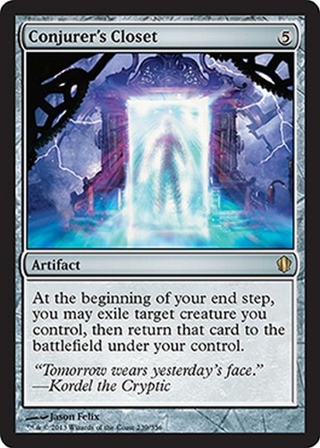 Conjurer closet commander - closet, ~