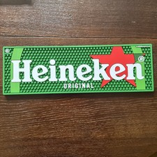 Heineken Rubber Bar Runner Drip Mat Brand New Design Pub Bar Man Cave 