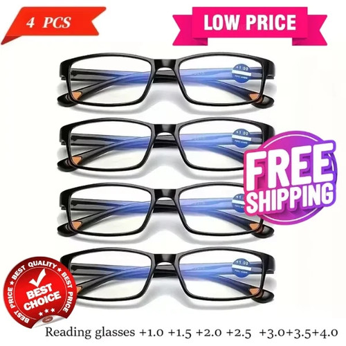 4pcs reading glasses mens - glasses,
