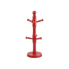 Mug Tree Holder Beechwood Red