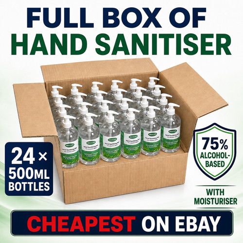 Hand sanitiser 500ml 75 - hand,