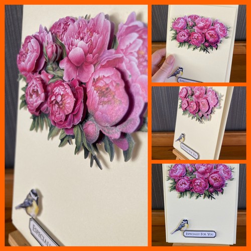 Handmade decoupage a6 - 3d,