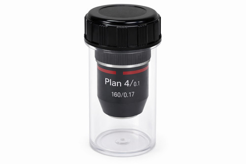 Microscope objective plan 4 - objective,