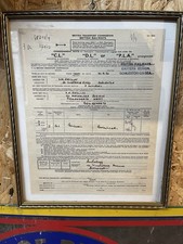 1960s Norfolk British Railways Consignment Note For Unaccompanied Luggage