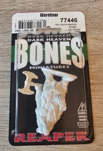 Reaper bones werebear - bones,