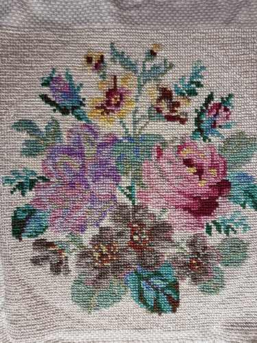 Vintage french flower - french,