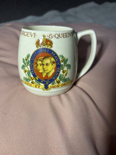 1937 coronation mug - 1937,