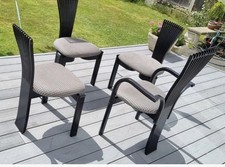 Designer chairs x4 Westnofa by Torsten Nielsen ! One Carver, three diners .