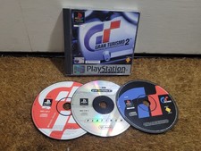 Gran Turismo 2 PS1 Gran Turismo 1 Disc PlayStation Tested Working Bundle