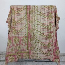 Vintage kantha quilt indian - vintage,