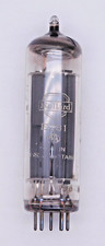 Mullard EZ81 CV5072 Halo Getter Valve Tube Used Tested (V51) #2