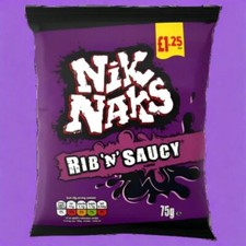 Nik Naks Rib N Saucy Flavour