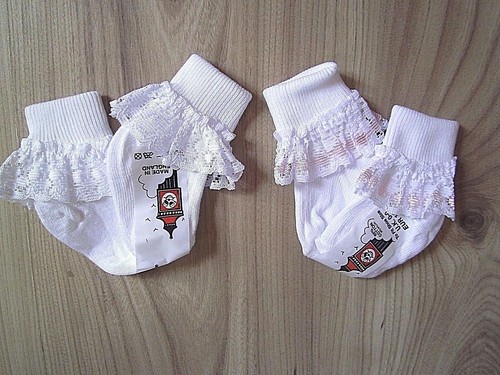 Baby white ankle socks - baby,
